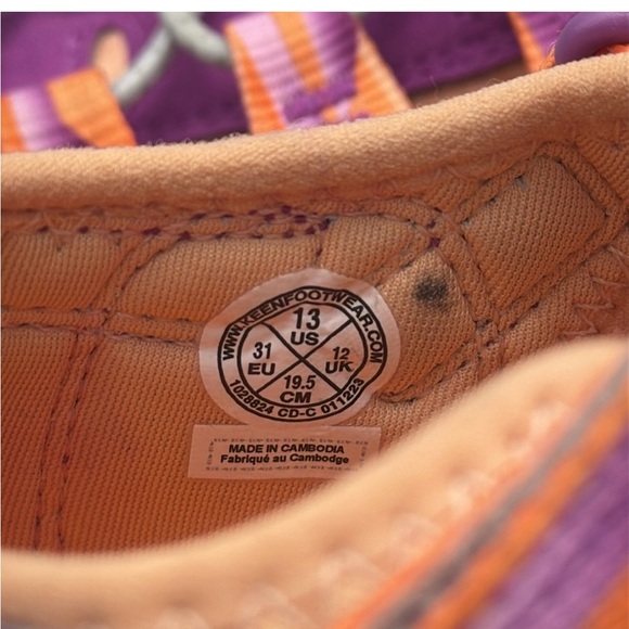 EUC Keen Newport H2 Prism Prints, Size 13 - Picture 10 of 14